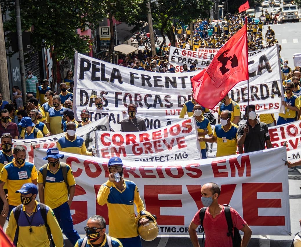 Ola de huelgas en Brasil