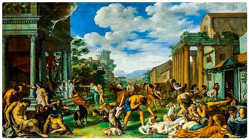 La peste de Atenas | Tucídides II, 47-55