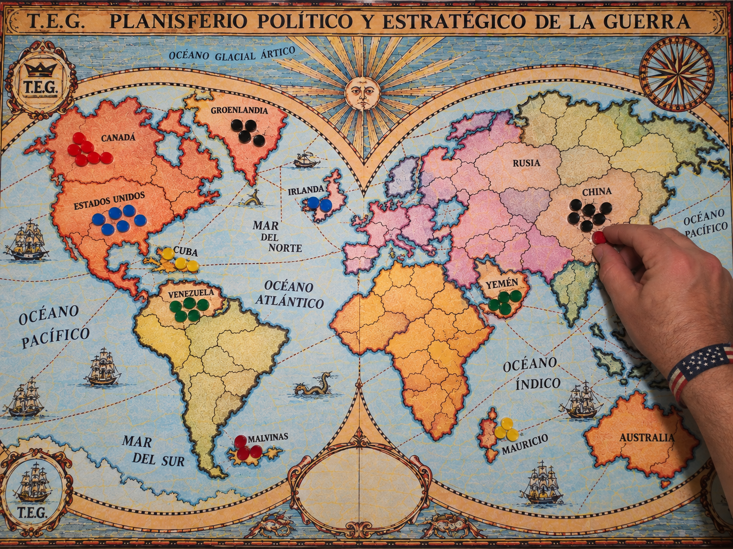 Yemén, Mauricio, Magallanes, Malvinas. La guerra internacional de Medio Oriente a la Argentina.